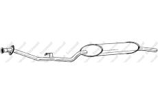 Zadní tlumič výfuku KLOKKERHOLM 285-099