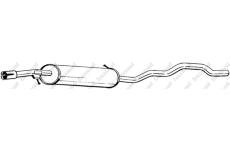 Střední tlumič výfuku KLOKKERHOLM 285-515