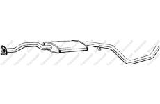 Střední tlumič výfuku KLOKKERHOLM 285-619