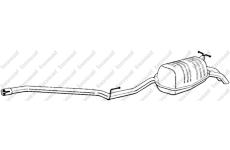 Zadní tlumič výfuku KLOKKERHOLM 289-119