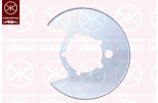 Ochranný plech proti rozstreku, Brzdový kotúč KLOKKERHOLM 3081877