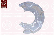 Ochranný plech proti rozstřikování, brzdový kotouč KLOKKERHOLM 4001375