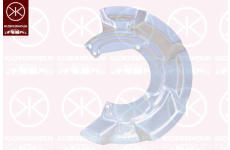 Ochranný plech proti rozstřikování, brzdový kotouč KLOKKERHOLM 4001376