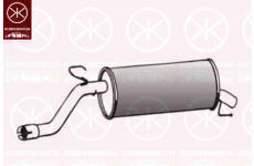 Zadní tlumič výfuku KLOKKERHOLM 50248675