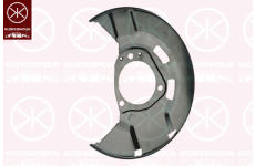 Ochranný plech proti rozstřikování, brzdový kotouč KLOKKERHOLM 5053376