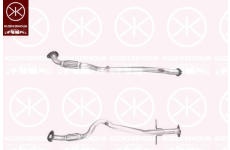 Výfuková trubka KLOKKERHOLM 50538631