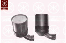 Filtr pevnych castic, vyfukovy system KLOKKERHOLM 55088602