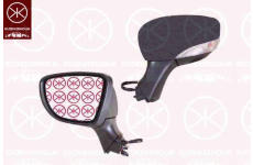 Vnější zpětné zrcátko KLOKKERHOLM 60341042