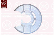 Ochranný plech proti rozstřikování, brzdový kotouč KLOKKERHOLM 6525370