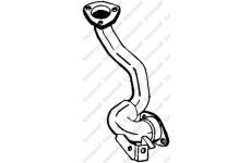 Výfuková trubka KLOKKERHOLM 725-551