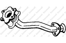 Výfuková trubka KLOKKERHOLM 737-257