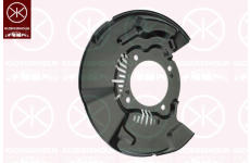 Ochranný plech proti rozstreku, Brzdový kotúč KLOKKERHOLM 8127398