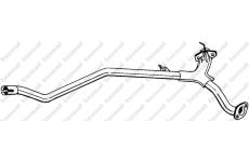 Výfuková trubka KLOKKERHOLM 850-039