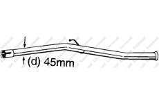 Opravne potrubi, katalyzator KLOKKERHOLM 889-165
