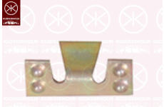 Klip, ozdobna / ochranna lista KLOKKERHOLM 95120510