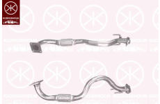 Výfuková trubka KLOKKERHOLM 95238631