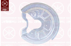 Ochranný plech proti rozstreku, Brzdový kotúč KLOKKERHOLM 9534877