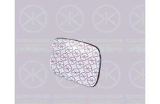 Sklo do zrcátka, vnější zrcátko KLOKKERHOLM 95371062