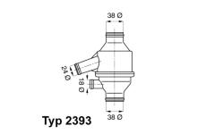 Termostat, chladivo WAHLER 2393.75