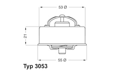 Termostat, chladivo WAHLER 3053.85