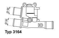 Termostat, chladivo WAHLER 3164.88