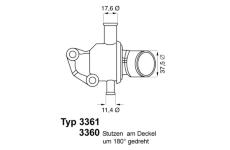 Termostat, chladivo WAHLER 3361.87D