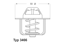 Termostat, chladivo WAHLER 3466.89D