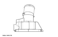 Termostat, chladivo BorgWarner (Wahler) 410081.79D