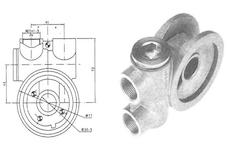 Termostat, chlazení oleje WAHLER 410692.71D