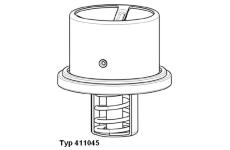 Termostat, chladivo BorgWarner (Wahler) 411045.82D