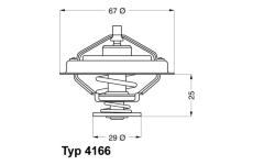 Termostat, chladivo WAHLER 4166.79D