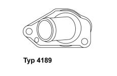 Termostat, chladivo BorgWarner (Wahler) 4189.87D