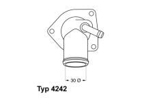 Termostat, chladivo WAHLER 4242.92D