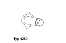 Termostat, chladivo BorgWarner (Wahler) 4280.85D