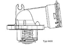 Termostat, chladivo WAHLER 4490.87D