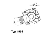 Termostat, chladivo WAHLER 4594.90D