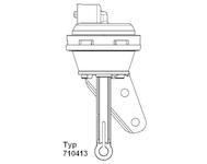 Ventil pro řízení podtlaku, recirkulace výfukových plynů WAHLER 710413