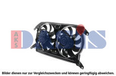 Větrák, chlazení motoru AKS DASIS 018006N