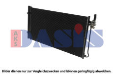 Kondenzátor, klimatizace AKS DASIS 022017N