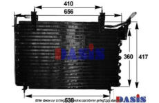 Kondenzátor, klimatizace AKS DASIS 022110N