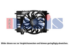 Větrák, chlazení motoru AKS DASIS 028029N