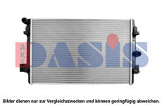 Chladič, chlazení motoru AKS DASIS 040006N