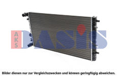 Chladič, chlazení motoru AKS DASIS 040010N