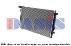 Chladič, chlazení motoru AKS DASIS 040062N