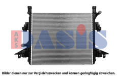 Chladič, chlazení motoru AKS DASIS 040124N