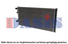 Chladič, chlazení motoru AKS DASIS 041910N