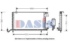 Kondenzátor, klimatizace AKS DASIS 042030N