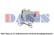 Olejový chladič, motorový olej AKS DASIS 046043N