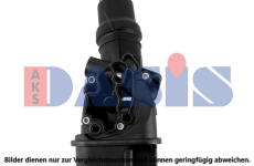 Olejový chladič, motorový olej AKS DASIS 046076N