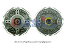 Spojka, větrák chladiče AKS DASIS 048040N